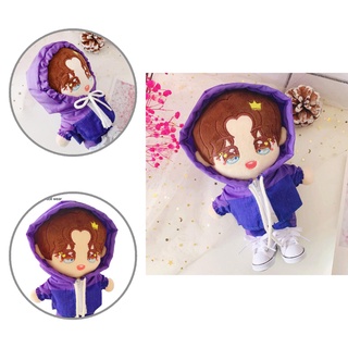 [skystar] detalle muñeca pantalones de muñeca púrpura trajes conjunto delicado para el juego de pretender