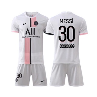 Ready Stock ! Nike ! 21-22 Paris Saint Germain Home and Away Comfortable Sweat Breathable Home Football Jersey Football Jersi Championship Jersey (1)