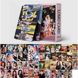 55 unids/caja kpop itzy nuevo álbum crazy in love lomo tarjeta lia yeji ryujin chaeryeong yuna hd tarjeta de fotos estrella coreana postal para fans regalo