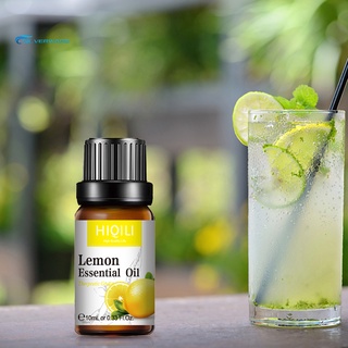 stock 10ml aceites de fragancia de limón refrescante aire que afecta el estado de ánimo ingredientes premium aromaterapia aceite esencial de frutas