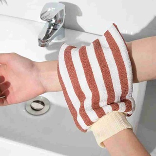2021 nueva moda guantes de baño de ducha exfoliante lavado manopla masaje Loofah piel corporal fregador H8L2 (6)