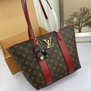 Nueva bolsa de compras LV Louis Vuitton Neverfull classic handbag 55242
