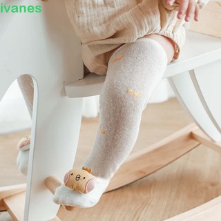 Ivanes Kid medias de bebé niño malla Mosquito calcetines recién nacido Animal primavera y verano de dibujos animados niña transpirable tubo largo calcetines