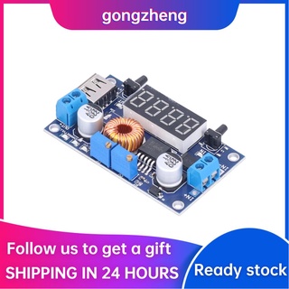 gongzheng módulo lm2596 5v‐36v a 1.25v‐32v convertidor protección de cortocircuito