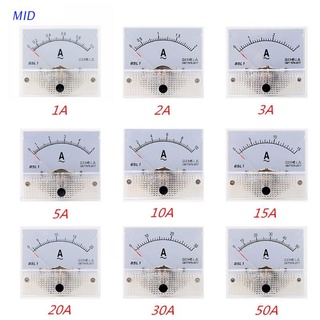 MID 1pc 85L1 AC Panel medidor analógico Panel amperímetro Dial medidor de corriente indicador amperímetro