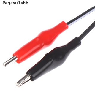 [pegasu1shb] 1pc cocodrilo clips banana enchufe puerto de conexión fuente de alimentación prueba cable kit de cable caliente