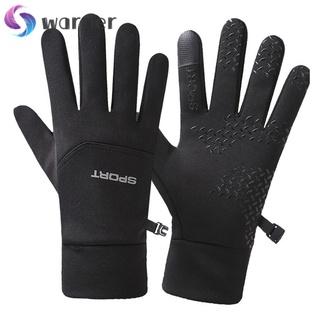 Warner Winter guantes cálidos para hombres y mujeres/guantes deportivos a prueba de viento para ciclismo