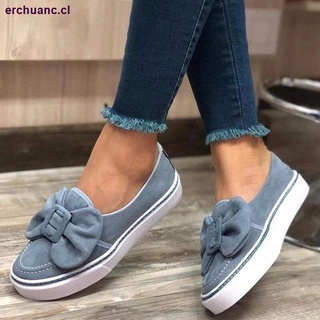 Size 35-43 2021 new bowknot flat shoes women lazy one pedal round toe shallow mouth large size women s shoes