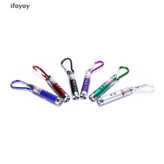 Ifoyoy 3 In 1 Red Laser Pointer Pen Flashlight Counterfeit Money Detector Climbing Hook CL