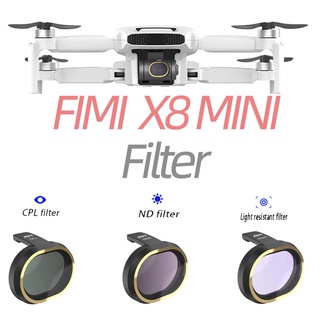 juego de filtros de lente de cámara nd8 nd16 nd32 nd64 drone piezas para fimi x8 se