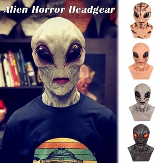 Minimalista vida Lilei Pujianghuihuang estación independiente de Halloween explosivo Alien máscara Horror tocado ovni Props