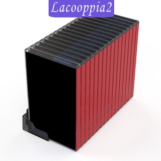 [LACOOPPIA2] Caja de almacenamiento para tarjetas de juego, soporte para transporte, caja de almacenamiento para NS Switch CD Disks