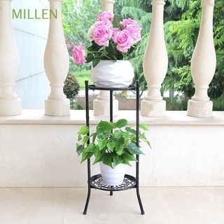 millen 2 niveles bonsai titular elegante planta soporte estante maceta bandejas maceta jardín balcón durable pantalla interior decoración del hogar/multicolor