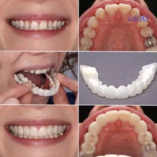 laliks 2 unids/set dientes dentadura superior snap on smile natural flex cubierta de dentadura dientes carillas cosméticas para clínica dental (3)