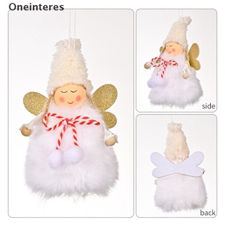 [Oneinteres] Christmas Angel Doll Pendant Merry Christmas Decor Xmas Gifts New Year 2022 .