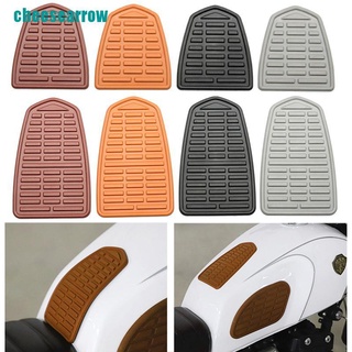 【rro】Universal Motorcycle Gas Fuel Tank Rubber Sticker Protector Knee Tank Pad Decal