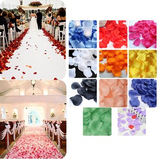 FS 100 pzs pétalos falsos de rosas artificiales para decoración de san valentín/bodas/fiestas