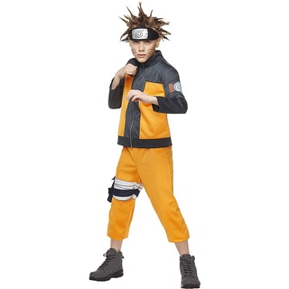 Disfraz Naruto The Ultimate Ninja Awesome Crianças Anime Cosplay Halloween fiesta Outfit