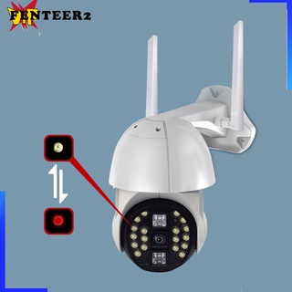 [Fenteer2 3c] vigilancia WiFi cámara Pan Tilt al aire libre 3MP HD WiFi para interior Plug-US