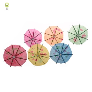 72 * Colorful Mixed Paper Cocktail Drink Umbrellas for Party Drinks