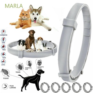 MARLA Retractable Dog Cat Collar Accessories Dog Flea Repeller Puppy Collar Anti Flea Dogs Cat Pet Products Adjustable Anti Mosquitoes Flea Collar