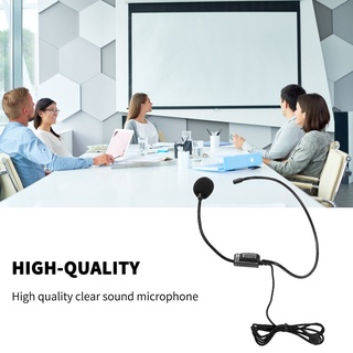 【laptopstoreqa】First Vocal Wired Headset Microphone microfono For Voice Amplifier Speaker