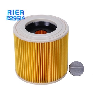 alta calidad de repuesto de filtros de polvo de aire bolsas para aspiradoras karcher piezas cartucho hepa filtro wd2250 wd3.200 mv2 mv3 wd3