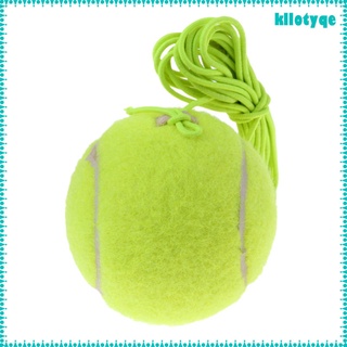 Kloyqe pelota De tenis elástico durable con mango De goma Para tenis prácticos