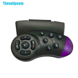 Thevatipoem - interruptor de Control remoto para volante de coche, Bluetooth, MP3, DVD, estéreo