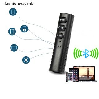[Fashionwayshb] Kit De Receptor De Audio De Música Manos Libres Jack Bluetooth De 3.5 Mm Auxiliar Automático [Caliente] (1)