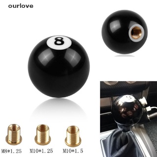 [ourlove] universal coche auto camión 8 bolas palanca de cambios manija palanca de cambios columna [ourlove] (1)