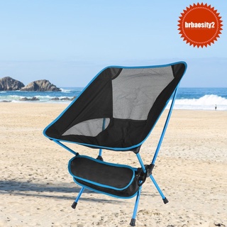 [BRBAOSITY2] Silla de campamento plegable porttil- asiento de asiento al aire libre ligero y slido para acampar festivales jardín