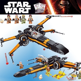 [bmz]LEGO Star Wars Series X-Wing Starfighters Compatible con Star Wars 75102 bloques de construcción ladrillos juguetes regalos de navidad