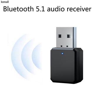 KN318 Bluetooth 5.1 Receptor De Audio De Doble Salida AUX USB Estéreo Coche Manos Libres Llamada kzmall