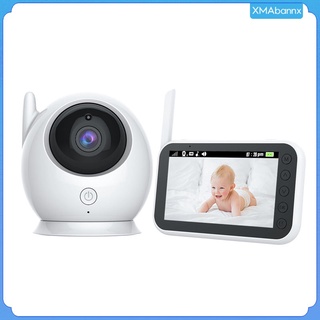 pantalla lcd de vídeo bebé monitor mascota cámara visión nocturna para padres enchufe del reino unido