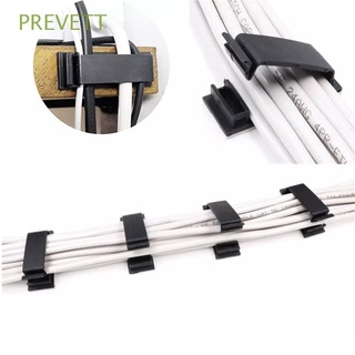 prevett 10 piezas de abrazadera de cable adhesivo enrollador de cable organizador de alambre de escritorio fijador de cables de gestión de clips de alambre multicolor