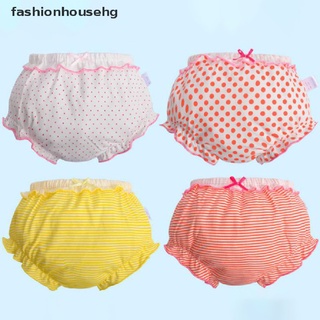 fashionhousehg 3 piezas/lote bebé algodón ropa interior bragas niñas lindo calzoncillos verano pantalones cortos venta caliente
