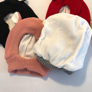 lindo bebé niñas sombreros de invierno tejer orejas de conejo orejeras gorra a prueba de viento mantener el calentamiento para bebé