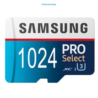 (Hibear) Samsung Pro 1TB 512GB grabadora TF Micro tarjeta de memoria Digital de seguridad
