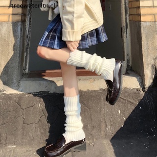 【treewateritn】 Women Lolita Socks Sweet Girls Pile Pile Socks Leg Warmers Ball Knitted Foot Cov 【CL】