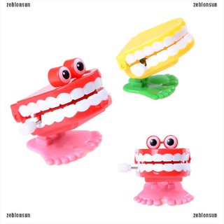 @sun 1 pieza lindo dentista Dental regalo de viento plástico dientes reloj juguetes