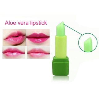 lápiz labial aloe vera de larga duración/lápiz labial cambiante de color con temperatura