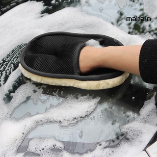 MR- Washing Glove Washable Reusable Soft Car Washing Gloves for Car