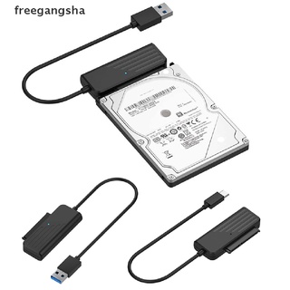 [Freegangsha] USB3.0 Type-C to SATA3 Converter Cable For 2.5 Inch SATA SSD 5Gbps JMS578 Chip GRDR