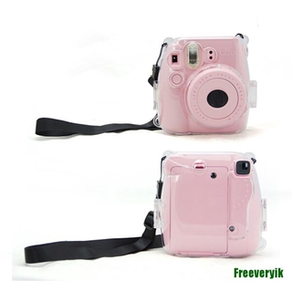 F bolsa de plástico transparente para cámara Fuji Fujifilm Instax Mini 8 km de venta caliente