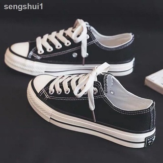 Zapatos De Lona para mujer primavera y verano 2021 nuevos zapatos blancos versión Coreana Ulzzang Harajuku estudiante salvaje Placa Ins Sho