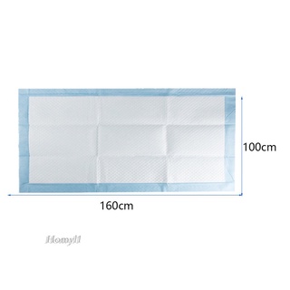 [HOMYL1] Almohadillas desechables impermeables incontinencia almohadillas para protección de cama adultos
