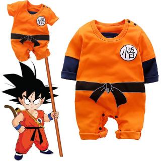 Bebé Recién Nacido Niños Dragon Ball Z Son Goku Cosplay Mameluco Mono De Halloween Traje Regalos
