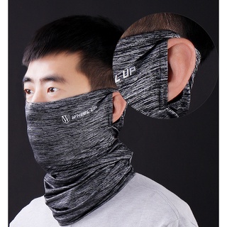 ✲Tk✩Unisex cubierta de la cara bufanda, perchas de oreja estilo letras impreso protector cuello polaina