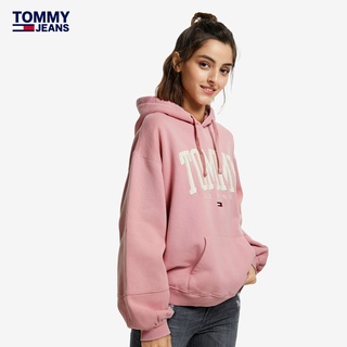 Tommy [Serie Especial] Nuevo Otoño E Invierno De Las Mujeres De La Moda Todo-Partido LOGO Suéter Con Capucha 12102 (4)